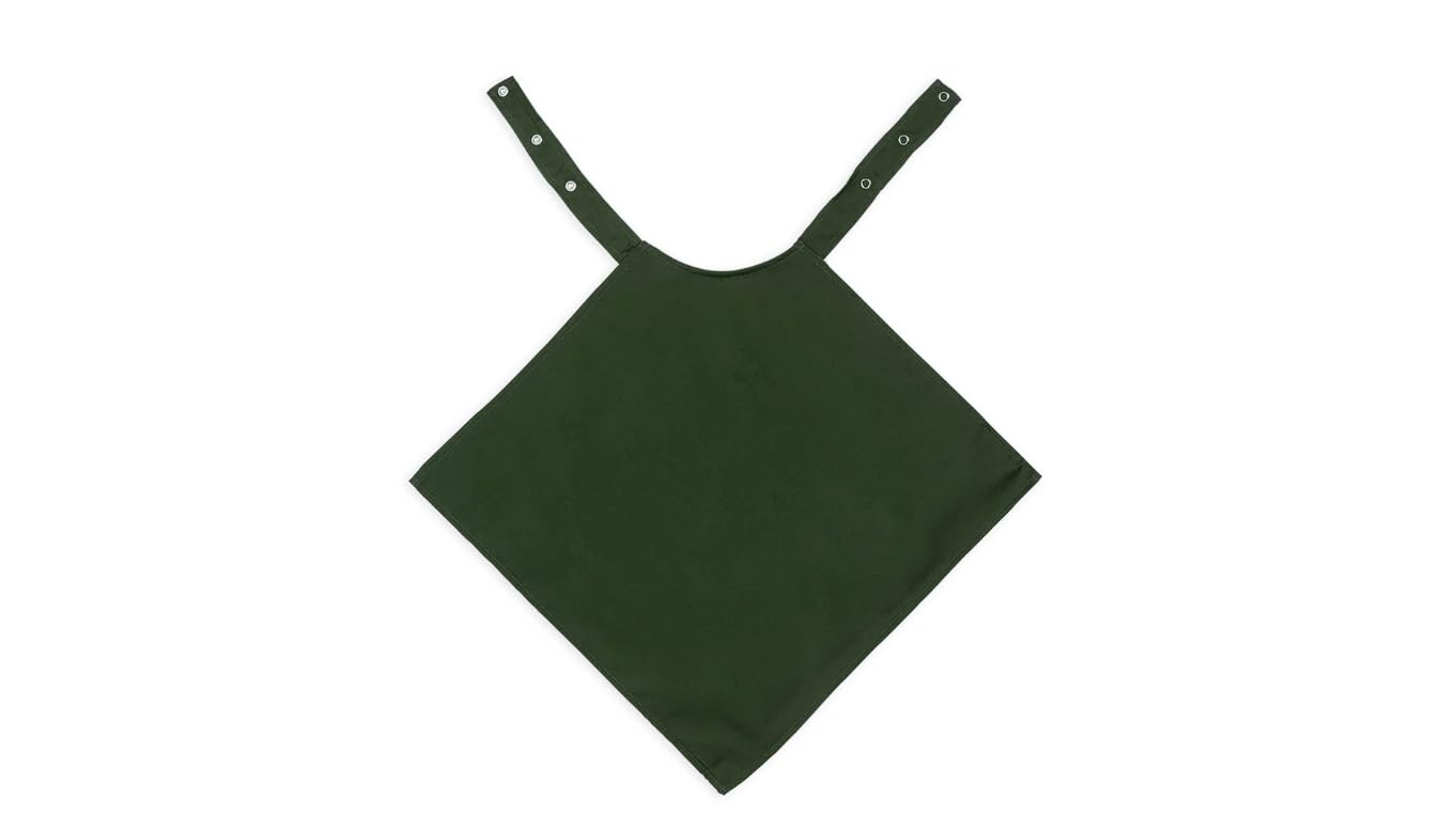 Easier To MIP Dignified Napkin Style Clothing Protectors - Green - 45cm x 45cm (With VAT Relief)