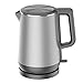 XBR Bezpieczny czajnik elektryczny, czajnik elektryczny, 1. litr, bojler 1800 W z pełnym wnętrzem ze stali nierdzewnej 304, automatyczne wyłączanie i ochrona przed gotowaniem, łatwa w użyciu