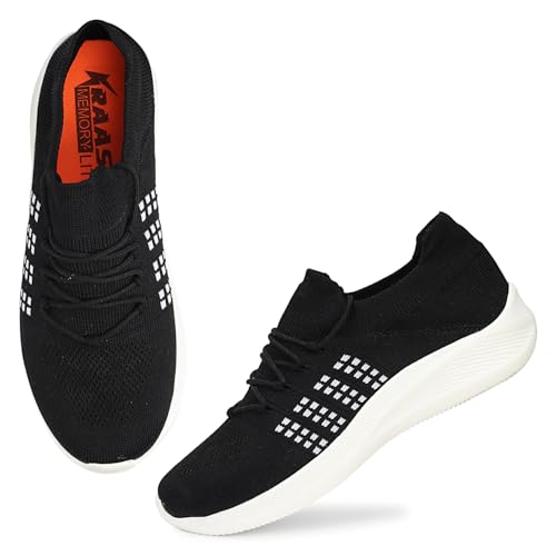 Image of Kraasa Women 4195 Casual Shoes | Sneakers for Daily Use and Casual Outfits | Fashion Footwear | Soft Cushioned Insole