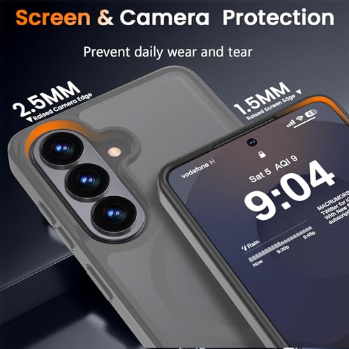 Image of WRJ Magnetic Case for Samsung Galaxy S23 6.1-Inch,Matte Grey