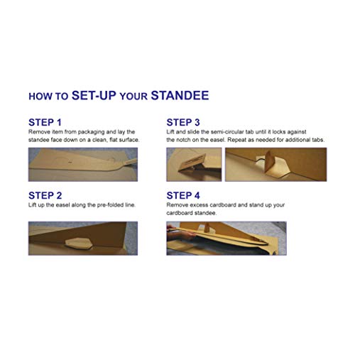 Lifesize Donald Trump Cardboard Cutout, Perfect For Parties, Events, And Photoshoots | Stands On Its Own And Folds Flat For Easy Storage | 6’ 3” Tall, Just Like The President Of The United States(Dt1) #TOP2