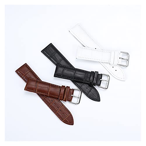 Correa de reloj de cuero universal YSJNGF de 12mm a 22mm para recambio clásico 3