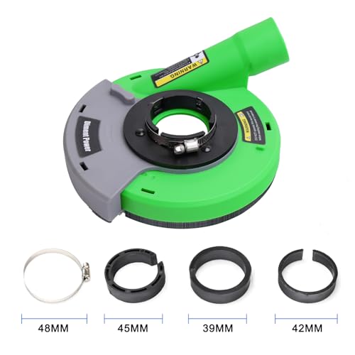 Diment Power Dust Shroud for Angle Grinder 4.5 Inch /5 Inch Universal Surface Grinding Shroud for Concrete, Cement, Marble, Rock, Granite（115mm / 125mm） by Diment Power - Image 3