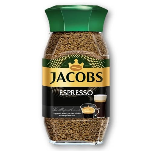 Jacob's Coffee Jacobs ESPRESSO - Café instantáneo en frasco, 95 g