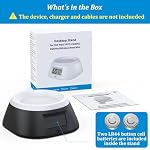 PlusAcc Stand for Dot 5th Gen & Dot Max & Nest Mini, Temperature Display - Image 5
