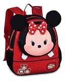 Mochila Infantil Pequena Minnie Tsum Tsum Disney, Clio Style