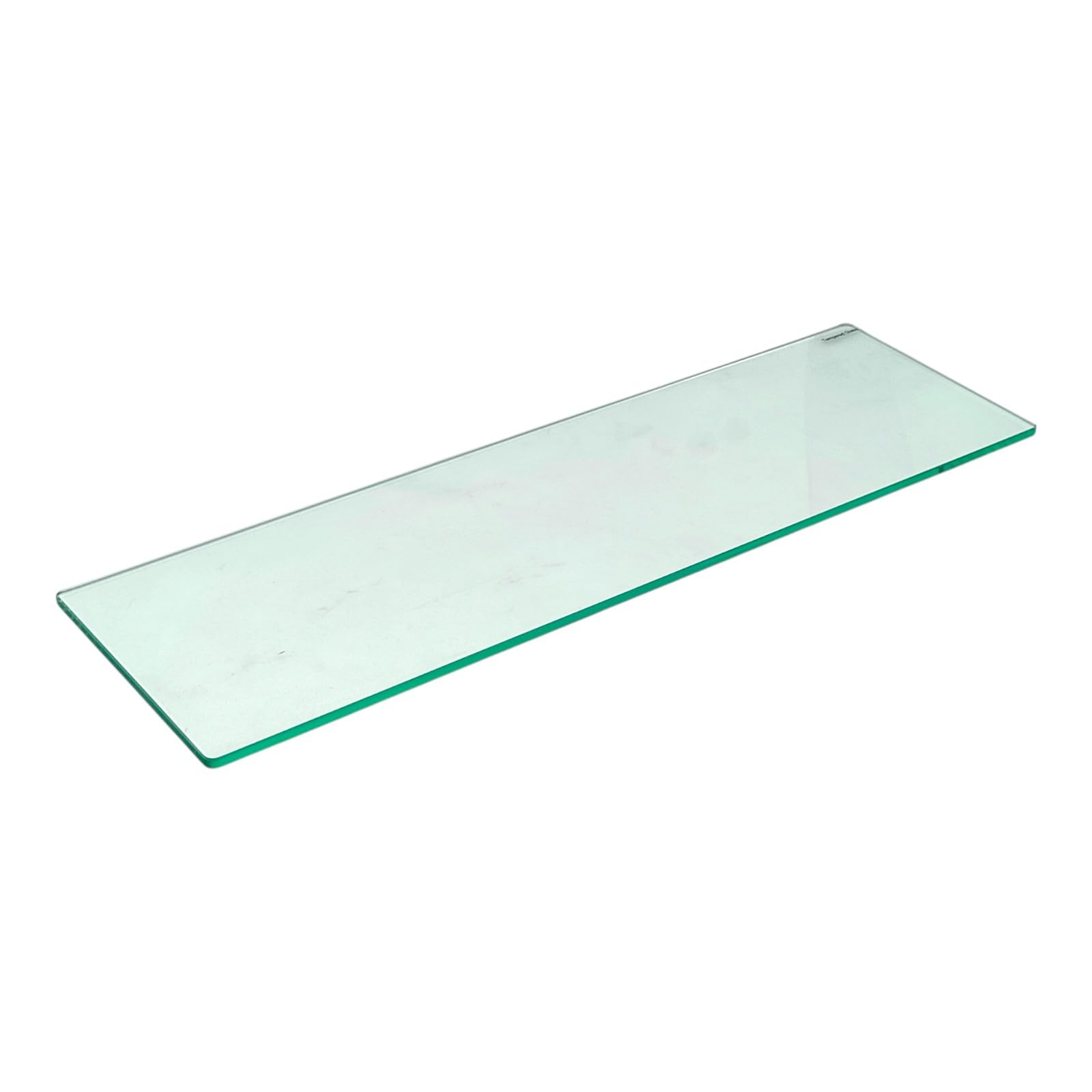My Shopfittings Clear Heavy Duty Tempered Glass Shelf Toughened Glass Shelves Panel Storage Sheet Shelving Display Bathroom Shelves 50 PLUS SIZES (80CM X 20CM OR (31.5 X 8) INCH) โ image 1