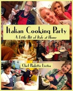 Perfect Paperback Italian Cooking Party Book
