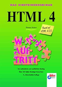 Perfect Paperback Das Einsteigerseminar HTML 4 [German] Book