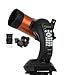 Produktbild Celestron 11049 NexStar 4SE computergesteuertes Maksutov-Cassegrain-Teleskop mit vollautomatisierter Halterung, SkyAlign-Technologie und XLT-Beschichtung, Schwarz/orange