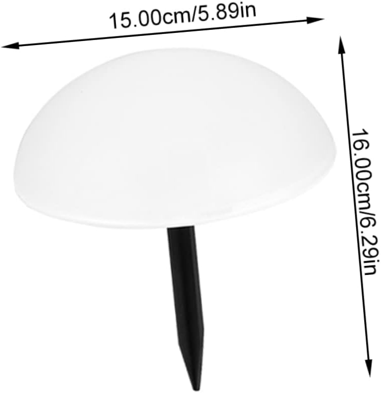 Solar Hemisphere Ground Stake Light 5-in-1 Outdoor Garden Decorative Lamp Waterproof Solar Lighting for Yard Pathway Decor