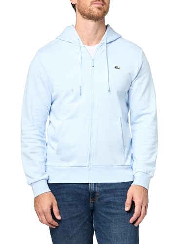 Image of Lacoste Men's Classic Fit Zipped Fleece Sweatshirt
