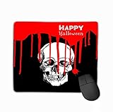 Mousepad Custom Design Gaming Mauspad Gummi Längliche Mausmatte Tod Schädel Totes Skelett Halloween Cartoon Horror Design Abstract