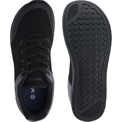 WHITIN Men's Zero Drop Shoes + Wide Toe Box with Contrasting Colors Design