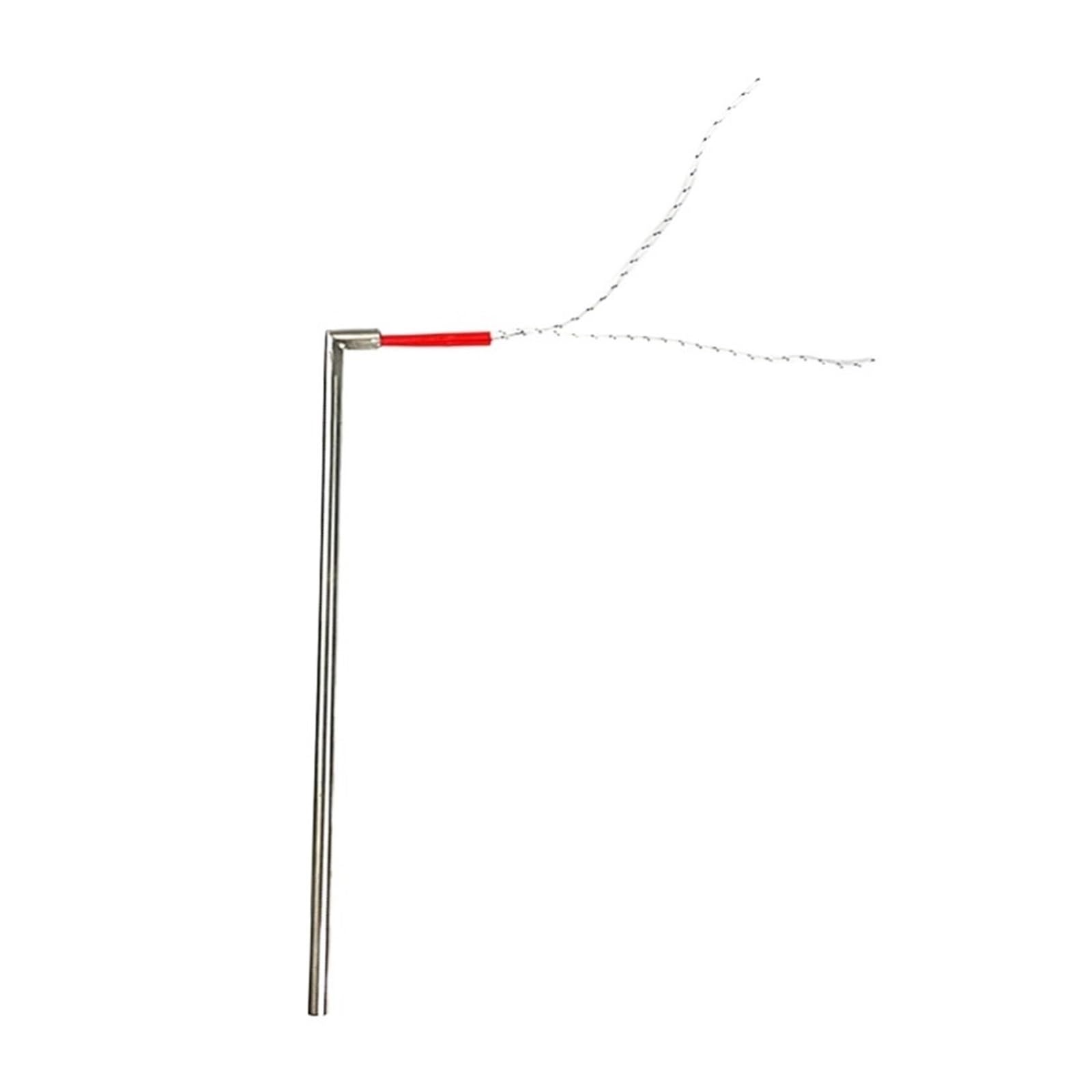 Evpeoetcpc 220V 400W 300Mm Right Angle Cartridge Heater, Cw-3000Ag 12Mm Electric Cartridge Heater 220V Tubular Heater 200/300/400W(220V 400W 300Mm)