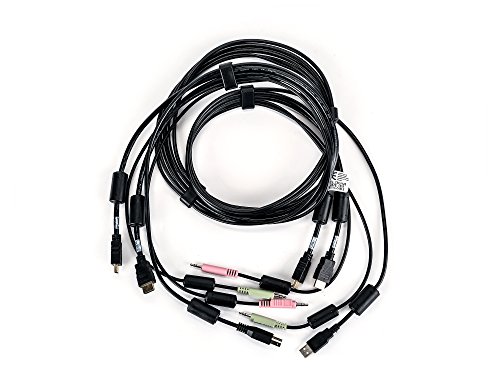 Avocent - Keyboard/video / mouse/audio cable - USB, mini jack, HDMI (M) to USB Type B, mini jack, HDMI (M) - 6 ft - for Avocent 