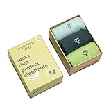 Conscious Step Kid's Fair Trade Organic PreSchool Cotton Crew Socks | 3 Pack Green and Aqua Socks Size US Kids 9-13 | Every Pair Helps Support our Partner Conservation International