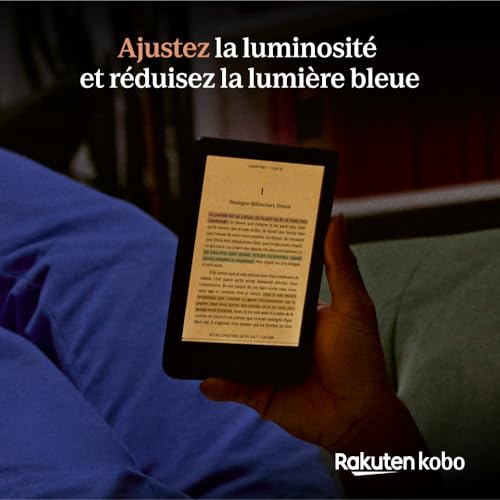 Kobo Clara Colour | Liseuse eBook Couleur | Écran Couleur E Ink Kaleido™ 3 sans Reflets de 6" | Option Mode Sombre | Étanche | Livres Audio | 16 Go de Stockage | Blanc