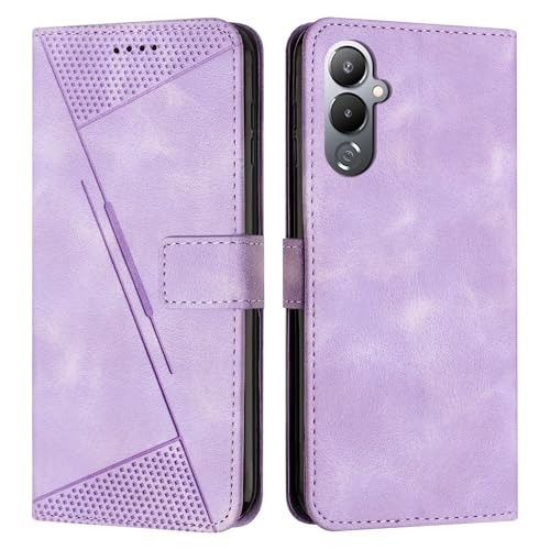 Coque Tecno Pova 4 rabat anti-chute avec porte-carte et cordon poignet
