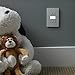 Legrand radiant Adjustable LED Night Light Outlet, Nightlight Electrical Outlets, Tamper Resistant, Safe for Kids, White, NTL885TRWCC6