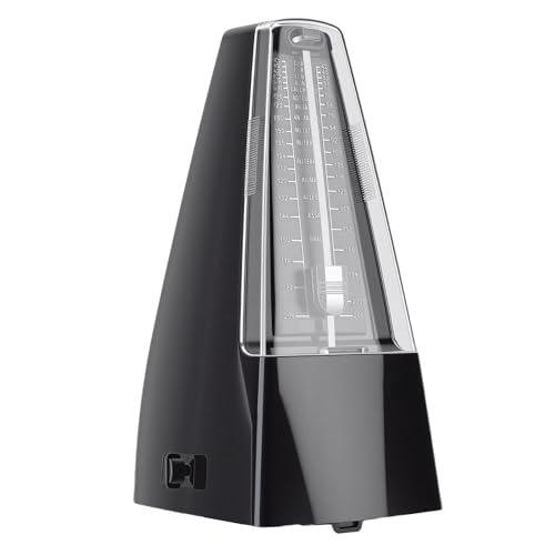 SPYMINNPOO Mechanical Metronome, Universal Beat Counter with Clear Scale Music Learning Tool for Piano Guitar Violin Ukulele