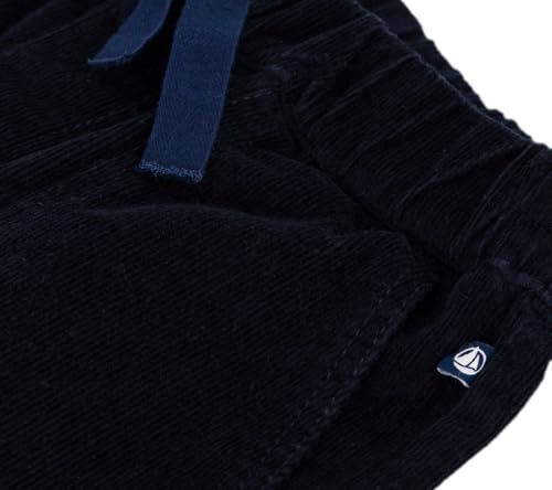 Pantaloni dritti in velluto tinta unita bambino - 3