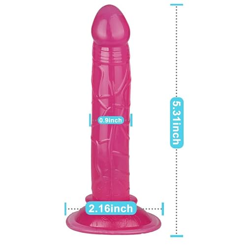 Pink Silicone Double Headed Silicone Suction Cup Realistic Classic Dick Wand For Men And Women #TOP4