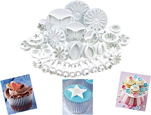 33 Pc Fondant Plunger Cutters
