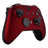 eXtremeRate Scarlet Red Soft Touch Grip Faceplate Cover, Front Housing Shell Case Replacement Kit for Xbox One Elite Series 2 Controller Model 1797 - Controller NOT Included - Image 6