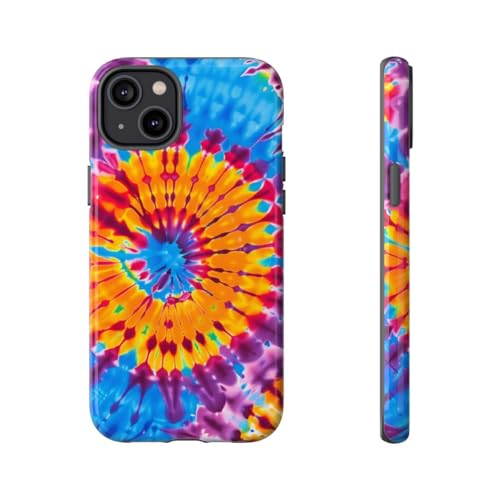 Coque iPhone 14 Plus bleue rigide brillante pour éviter les rayures