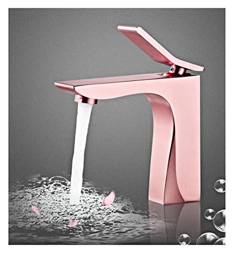 Grifo de lavabo azul monomando para transformar tu baño en un oasis 4