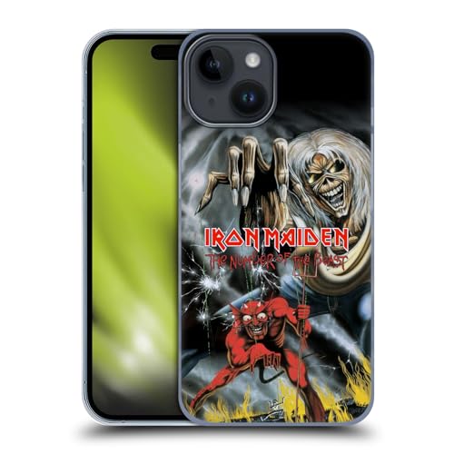 Coque Iron Maiden pour iPhone 15 rigide Head Case Designs