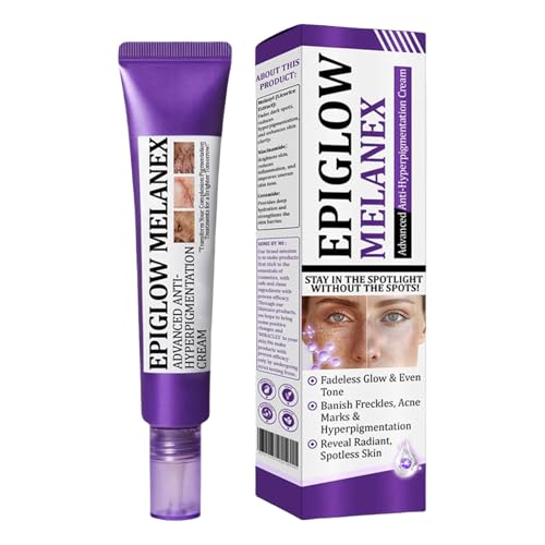 Epiglow Melanex Face Cream, removedor oscuro de absorción rápida, crema facial anti envejecimiento para tratamiento de hiperpigmentación para uso diario