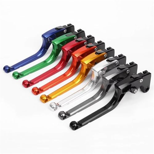 Leviers frein d'embrayage ergonomiques orange pour optimiser le confort de pilotage FZ6 FZ1 - 4