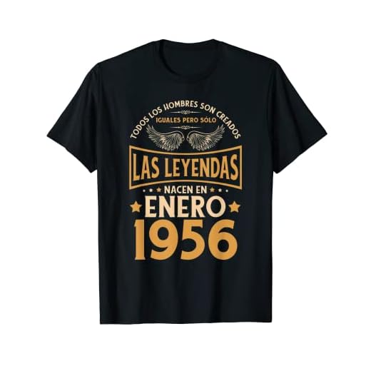 Cumpleaños Hombre Regalos Las Leyendas Enero 1956 Camiseta