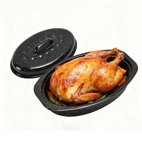 Macetas clásicas para pavo con acabado esmaltado resistente y tapa hermética 8