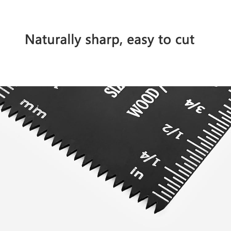 6PCS Oscillating Saw Blades Kit, Universal High Carbon Steel Multi Tools Blades Kits, Plunge Cutting Multitool Blades for Wood, Plastic Metal Nails Screws, Fit Multiple Models thumbnail