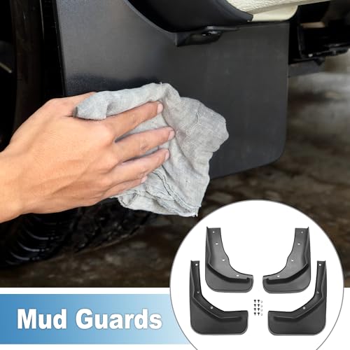 Image of Mud Flap Splash Guard with Mount Accessories Front & Rear Side Mud Guard for Ford Escape S Plus 2013-2014 (Set of 4)