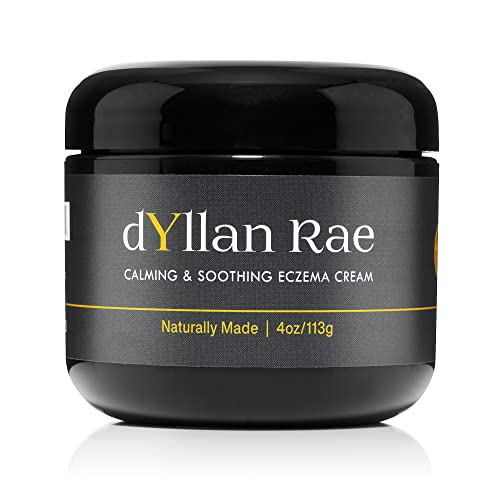 Dyllan Rae Calming and Soothing Eczema Cream, Psoriasis Cream for Itchy, Irritated Skin, Eczema Treatment for Both Face & Body, Perfect for Adults, Kids, Babies (4Oz/113g)