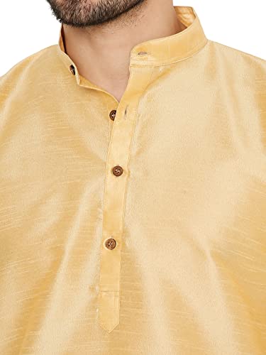 Image of Maharaja Banarasi Dupion Silk Kurta Pjama Set for Men