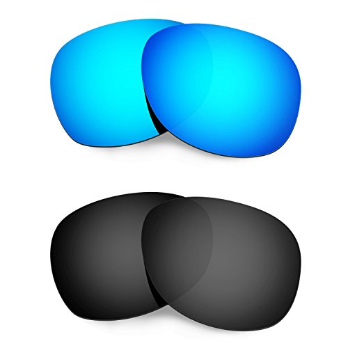 Lentes de repuesto para Ray-Ban Wayfarer RB2132 55mm cristales polarizados negro