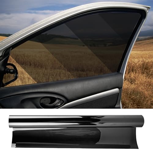 Image of Car Window Tint Film 35% VLT, 24 inch in x 30' FT UVR 99% Heat& UV Block, Scratch Resistant, undisturbed Signal, Privacy Film for Windshield, Professional Auto Car Tint Roll