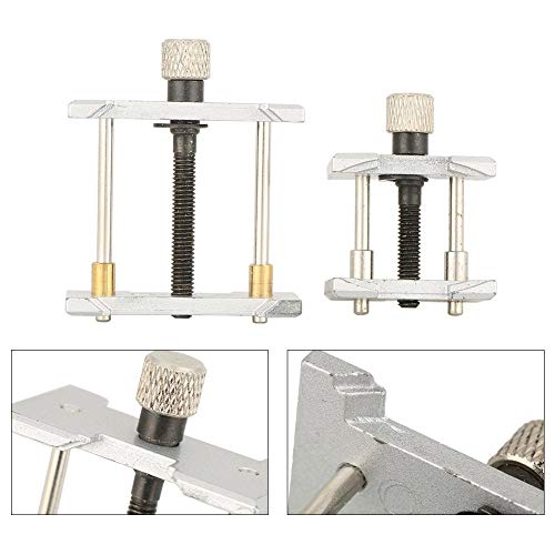 Image of DIY Crafts Design # No 2, Pack of 2 in 1, Watch Movement Clamp, 2 In 1 Wristwatch Case Metal Movement Holder Wat (Design # No 2, Pack of 2 in 1)