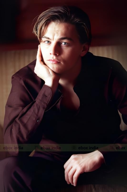 Poster of Leonardo DiCaprio Actor, Leonardo DiCaprio Posters for Room Wall Decortation, Size - 12 X 18 inches || EB ART 4230