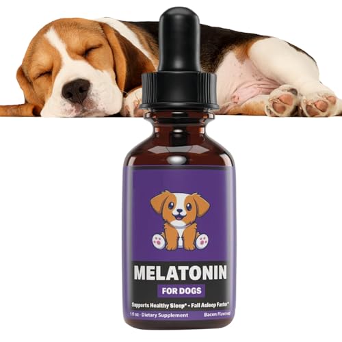 Hunde-Schlaf-unterstützung, 60ml Schlafmittel Für Hunde, Flüssiges Nahrungsergänzungsmittel Zur Unterstützung Eines Gesunden Schlafes Bei Haustieren
