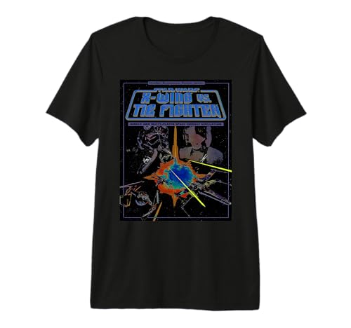 Star Wars X-Wing vs TIE Fighter t-shirt en coton premium durable