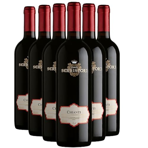Chianti tinto 2024 - Conti Serristori - DOCG - Toscana - Italia - Variedades de uva Sangiovese - 12x75cl
