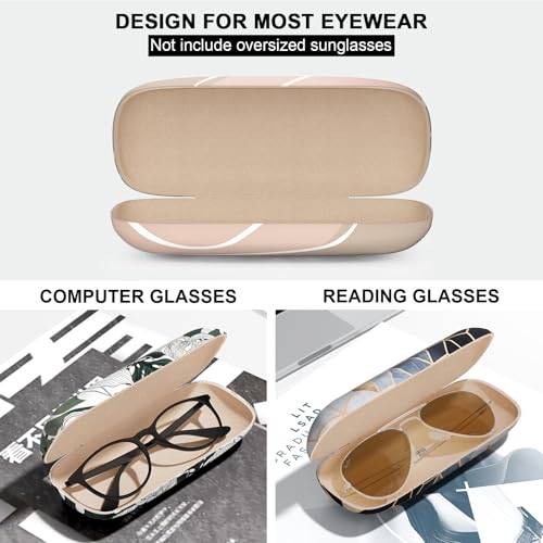 Image of Eyeglasses Case, Hard Shell Protective Case for Glasses, Unisex for Women Men