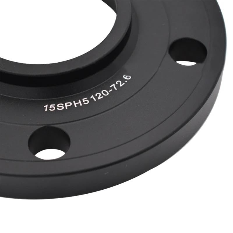 Entretoises Roues Voiture 5x120 72.6mm, Adaptateur Moyeu Bride Joint Central + Entretoise D'écrou Cosse Pour BMW E90 M1 M3 M6 E36 E65(S-15mm 45mmM12x1.5)