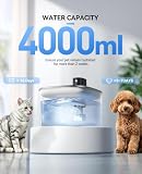 FEELNEEDY 4L Fontanella per Gatti Inox con Sensore di Movimento a Pila - 7